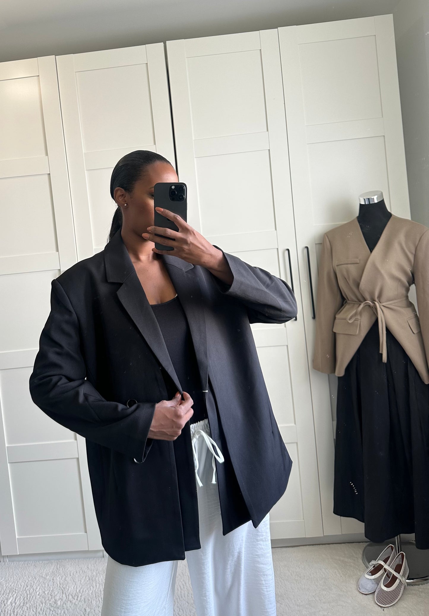 Blazer oversize doublé