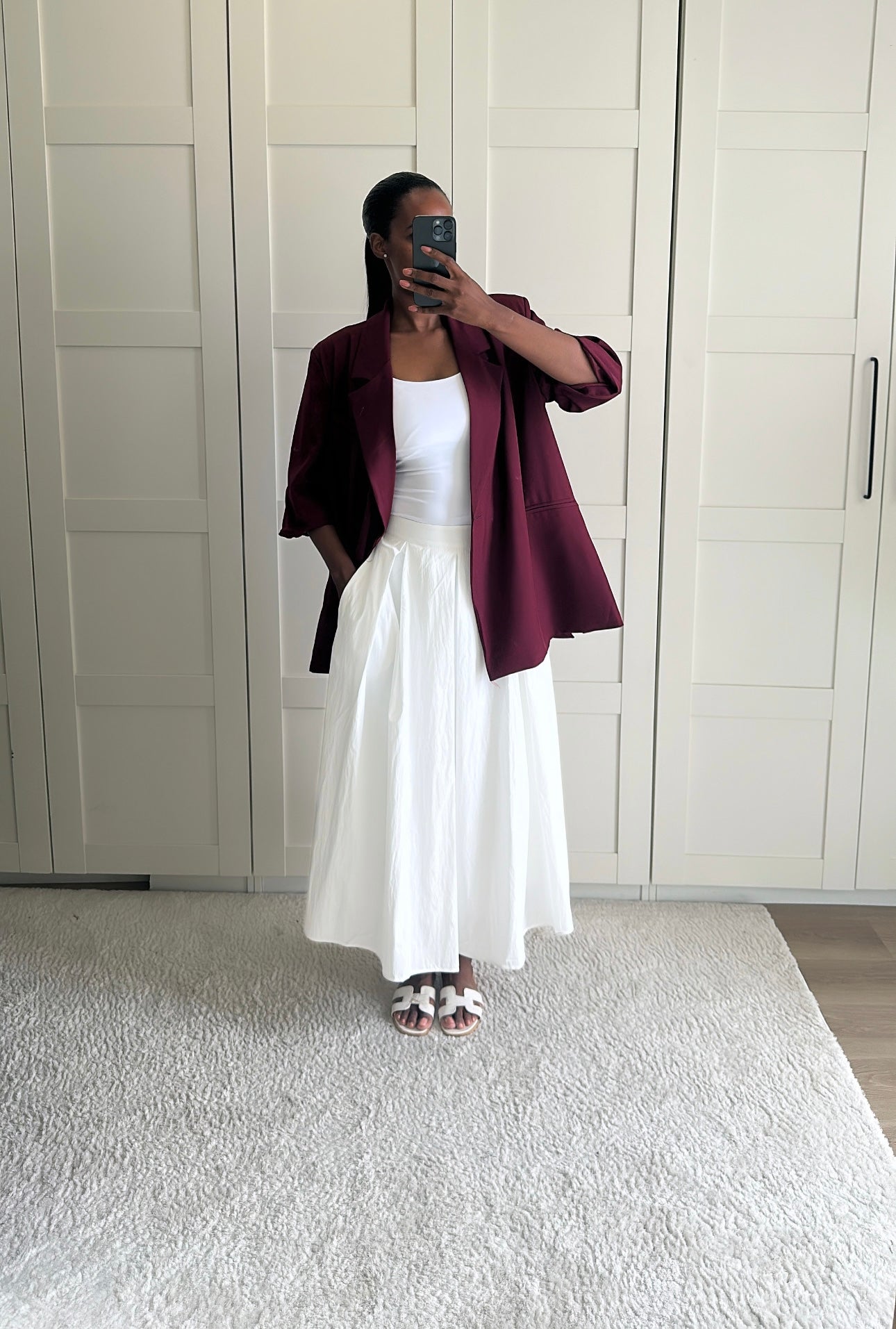 Jupe blanche