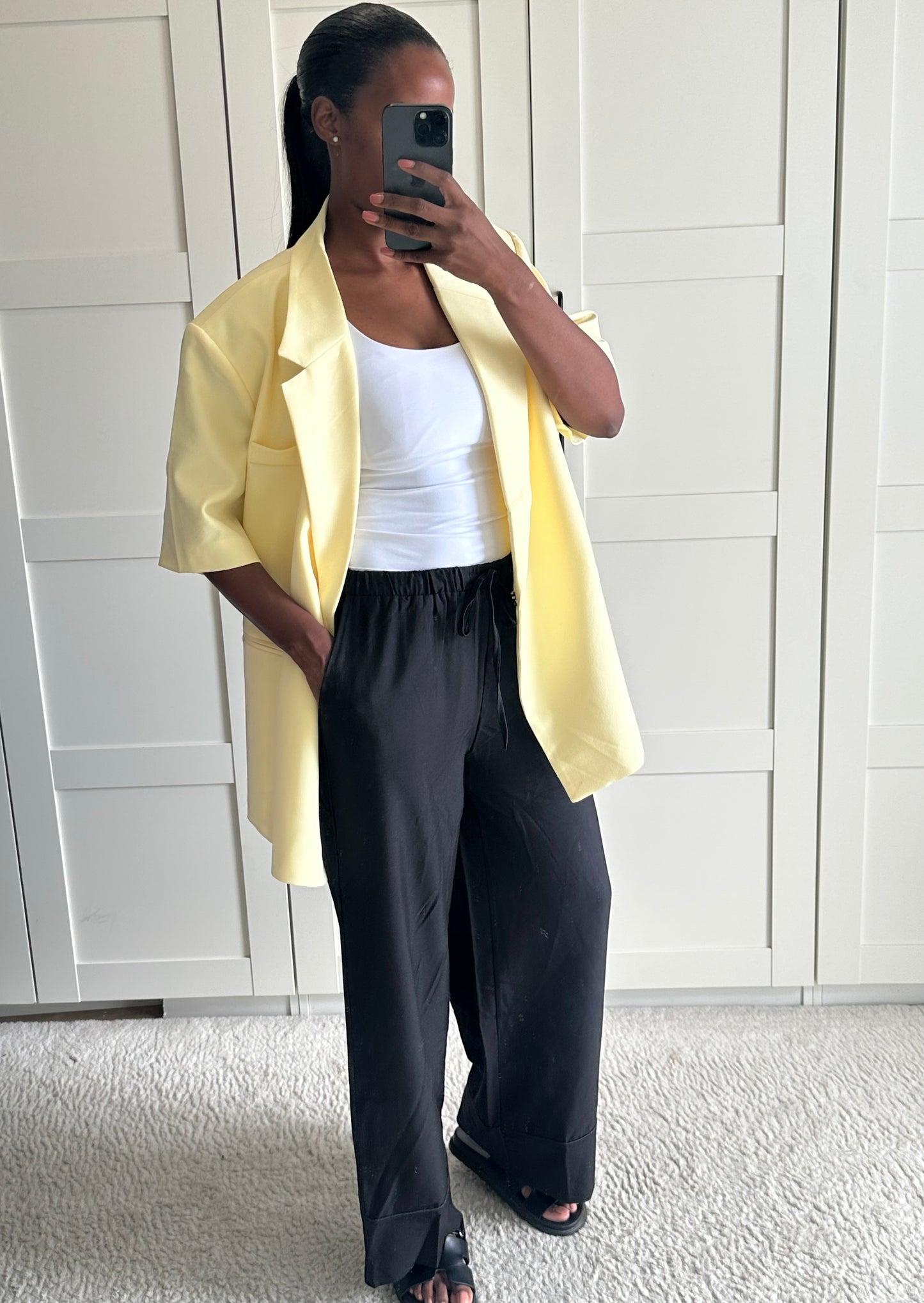 Pantalon léger à lacets