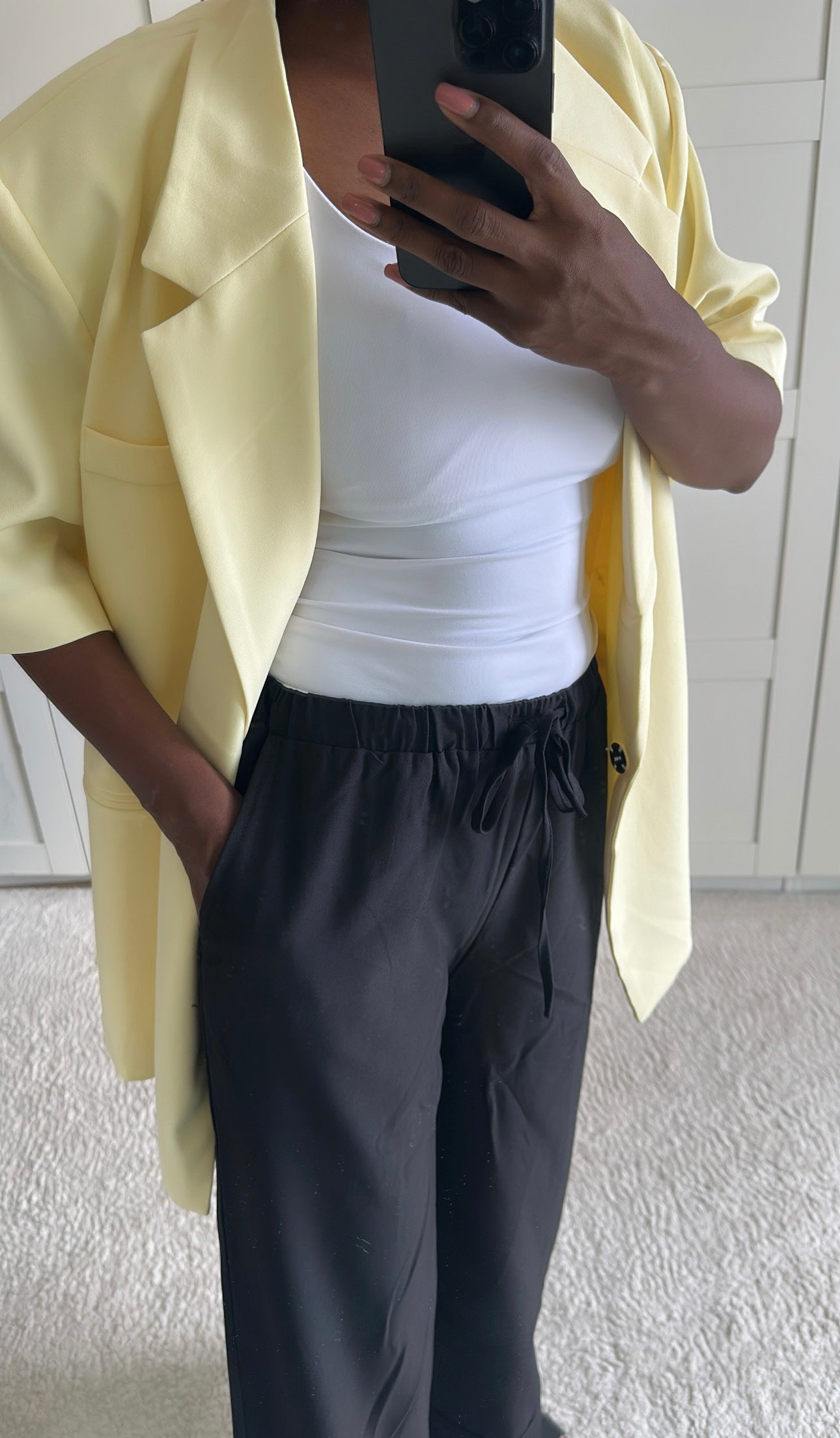 Pantalon léger à lacets