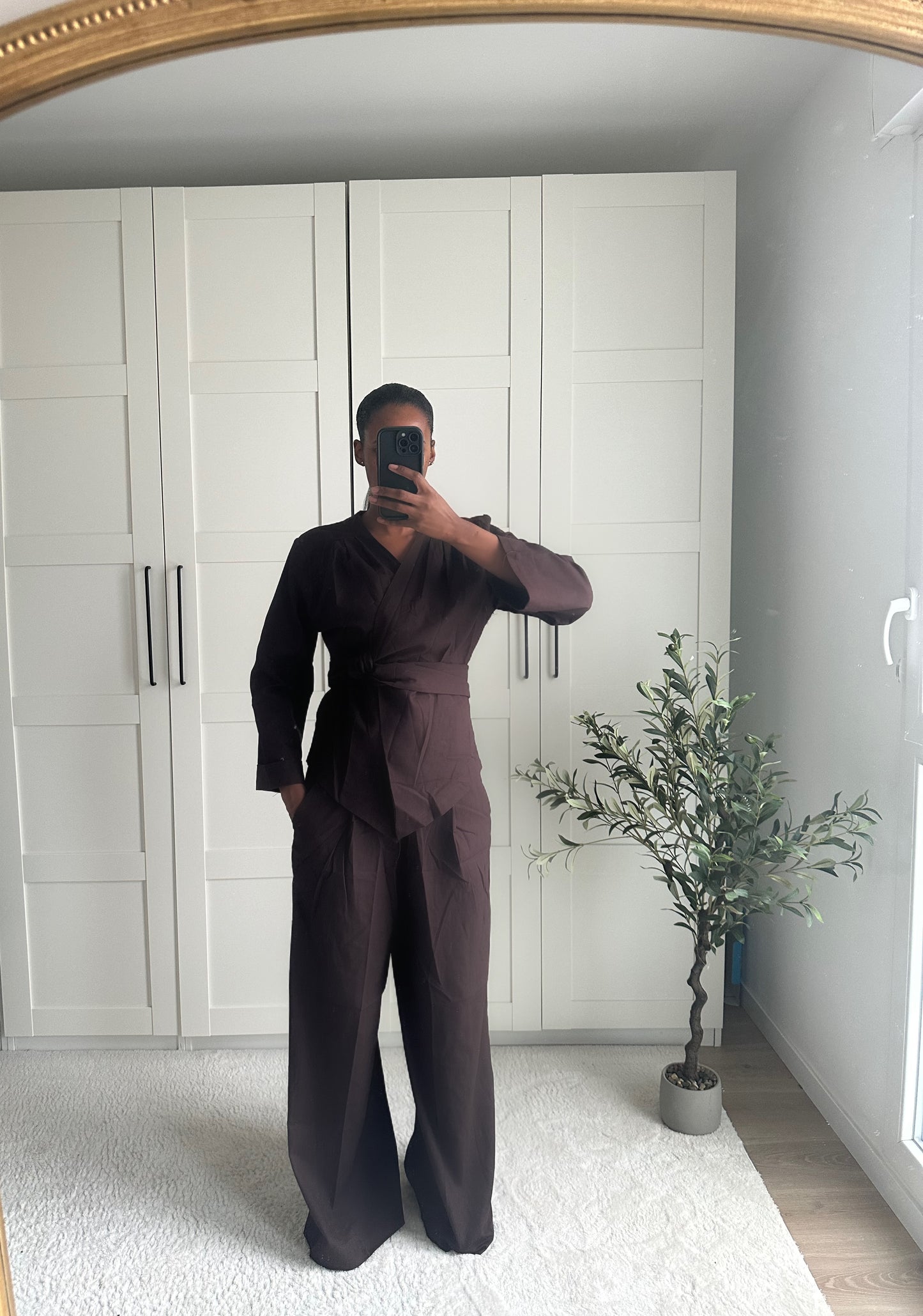 Ensemble Lin (Marron)