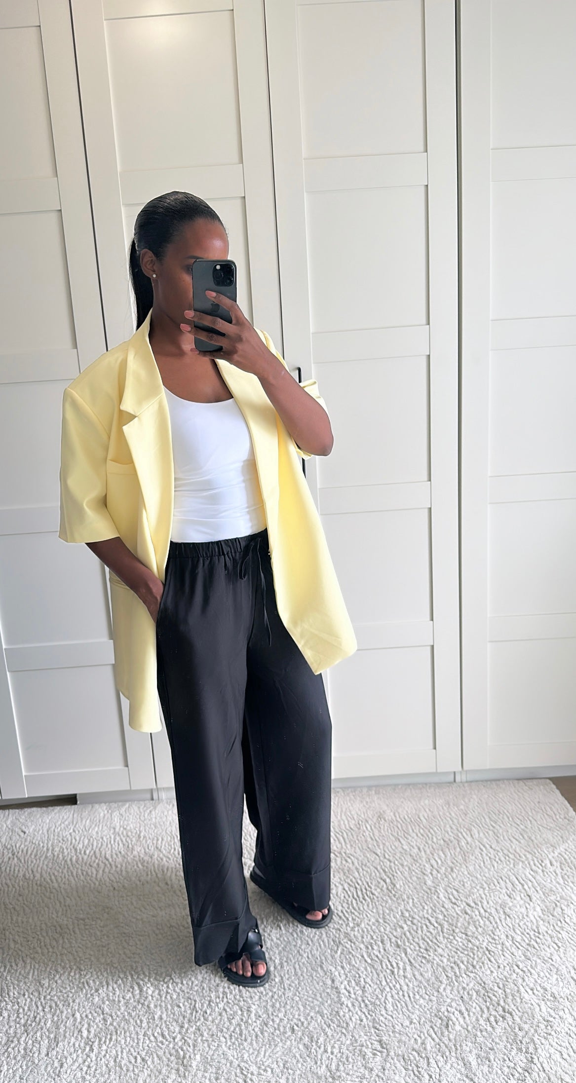 Pantalon léger à lacets