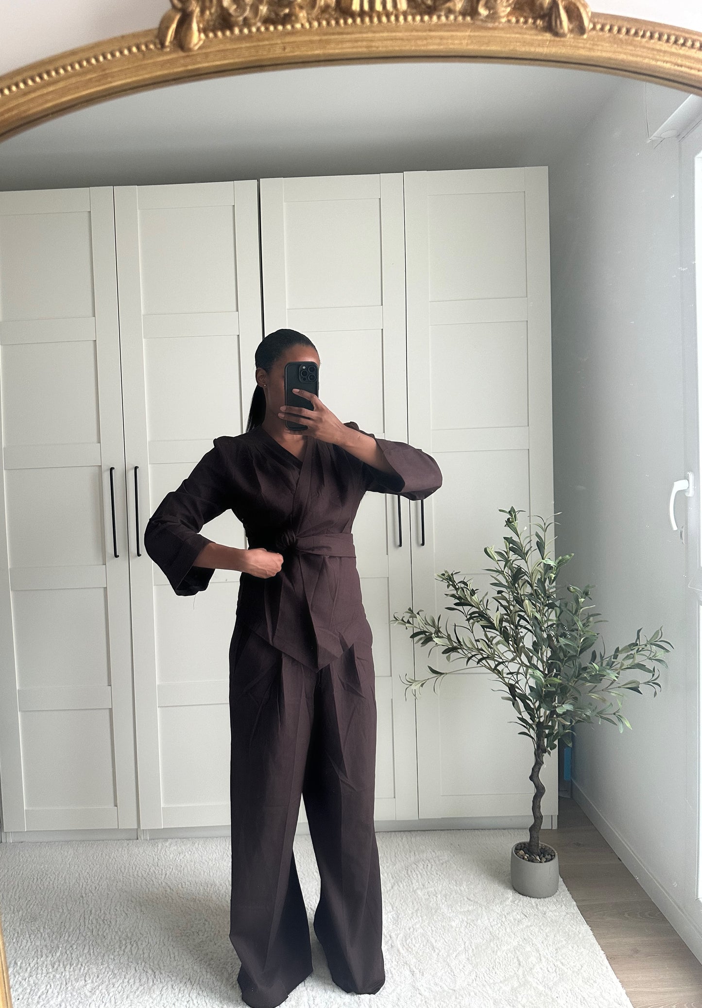 Ensemble Lin (Marron)