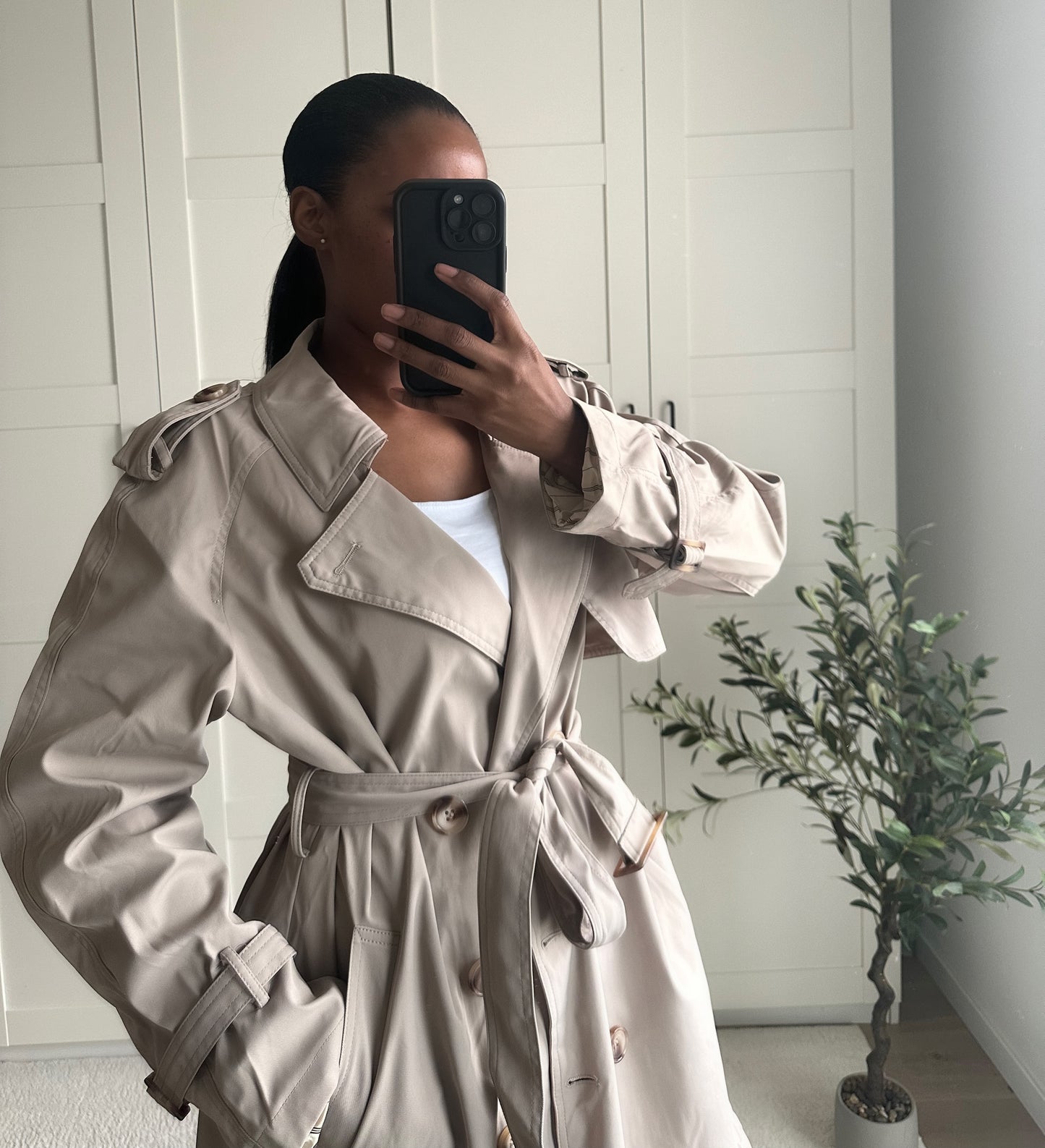 Trench Tall (Taupe)