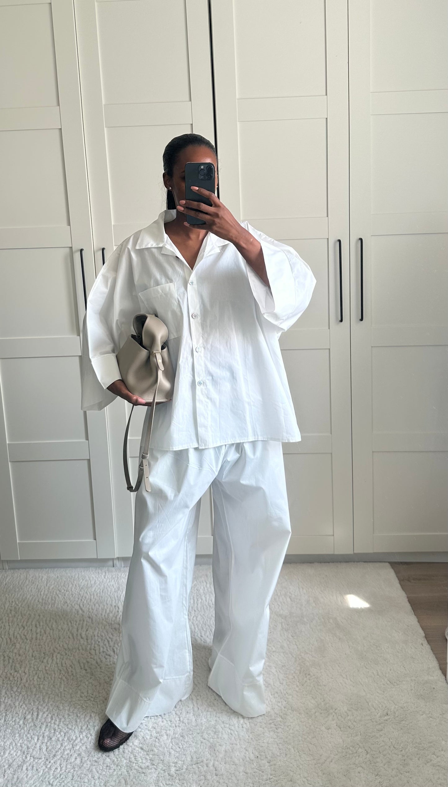 Ensemble Chemise Blanc