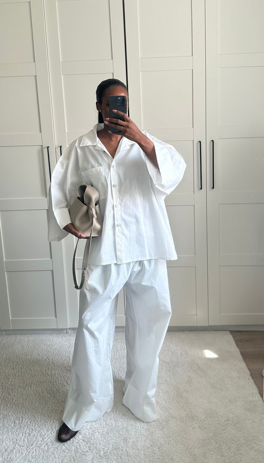 Ensemble Chemise Blanc