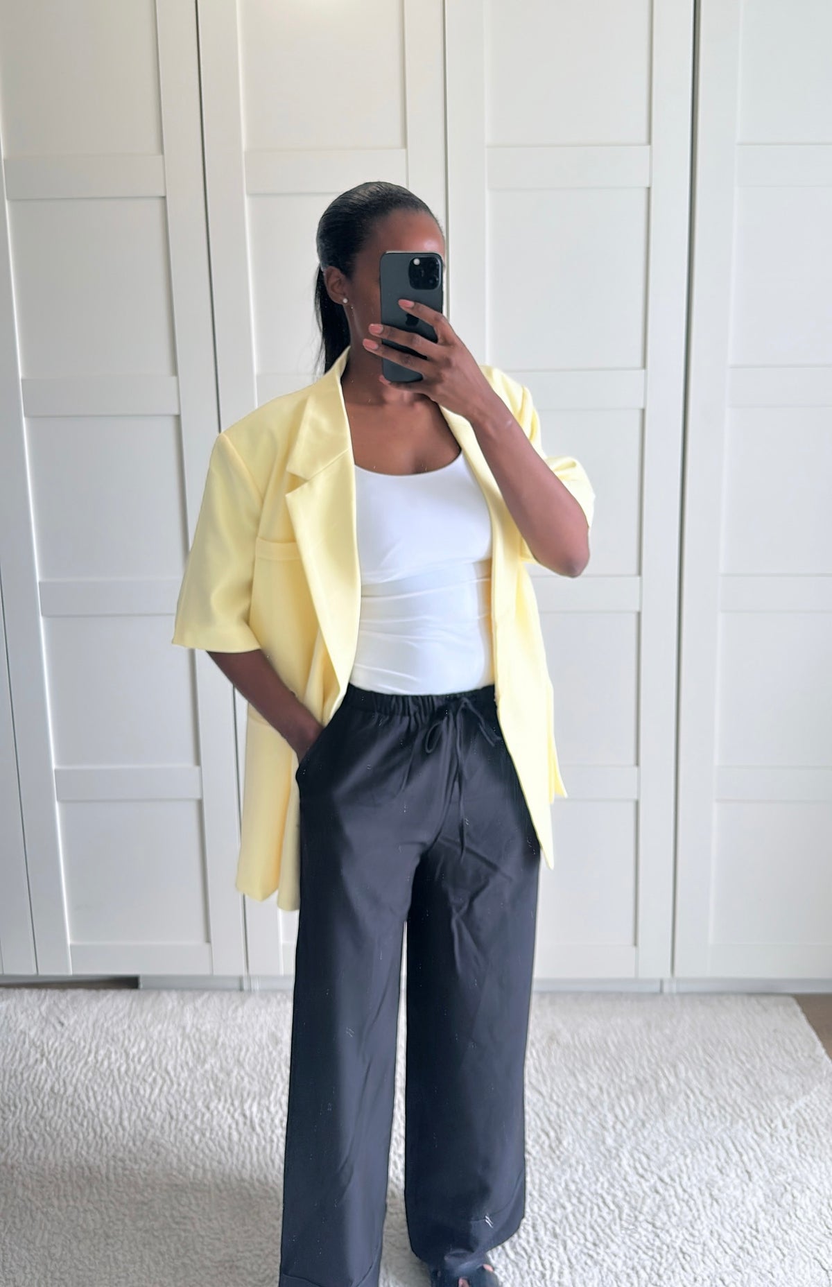 Pantalon léger à lacets