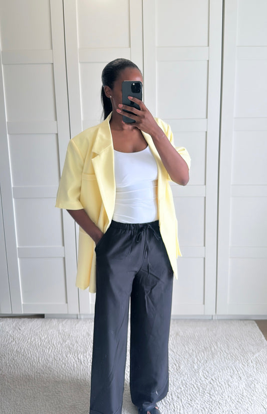 Pantalon léger à lacets
