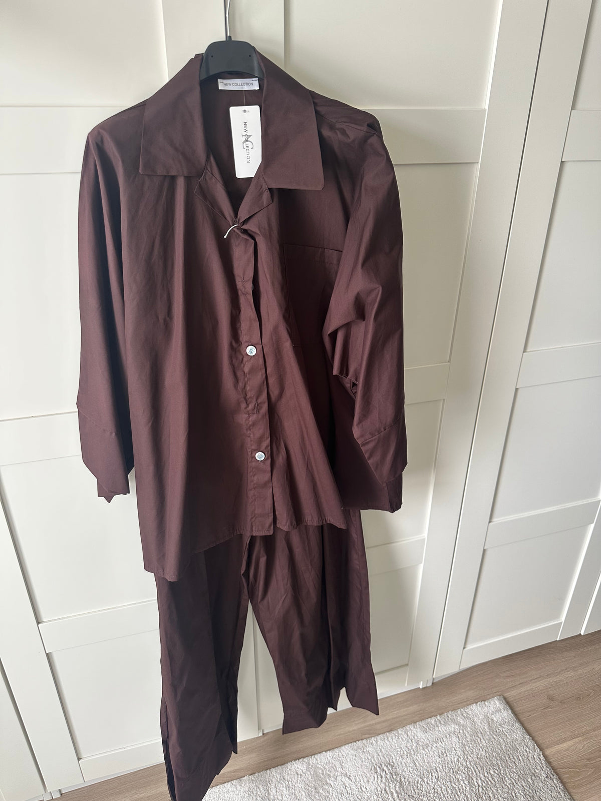 Ensemble chemise noir