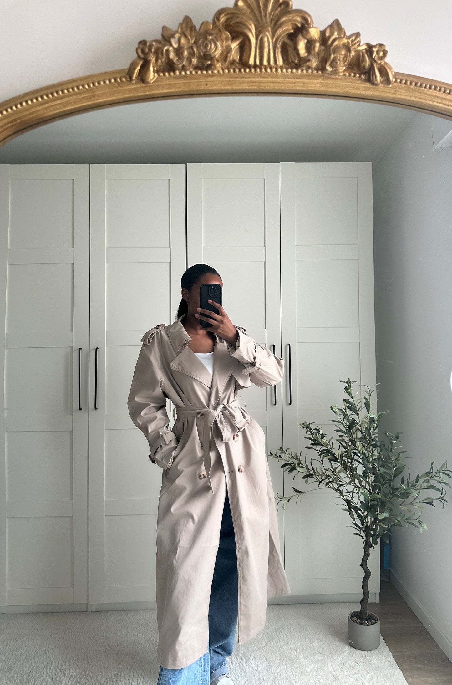 Trench Tall (Taupe)