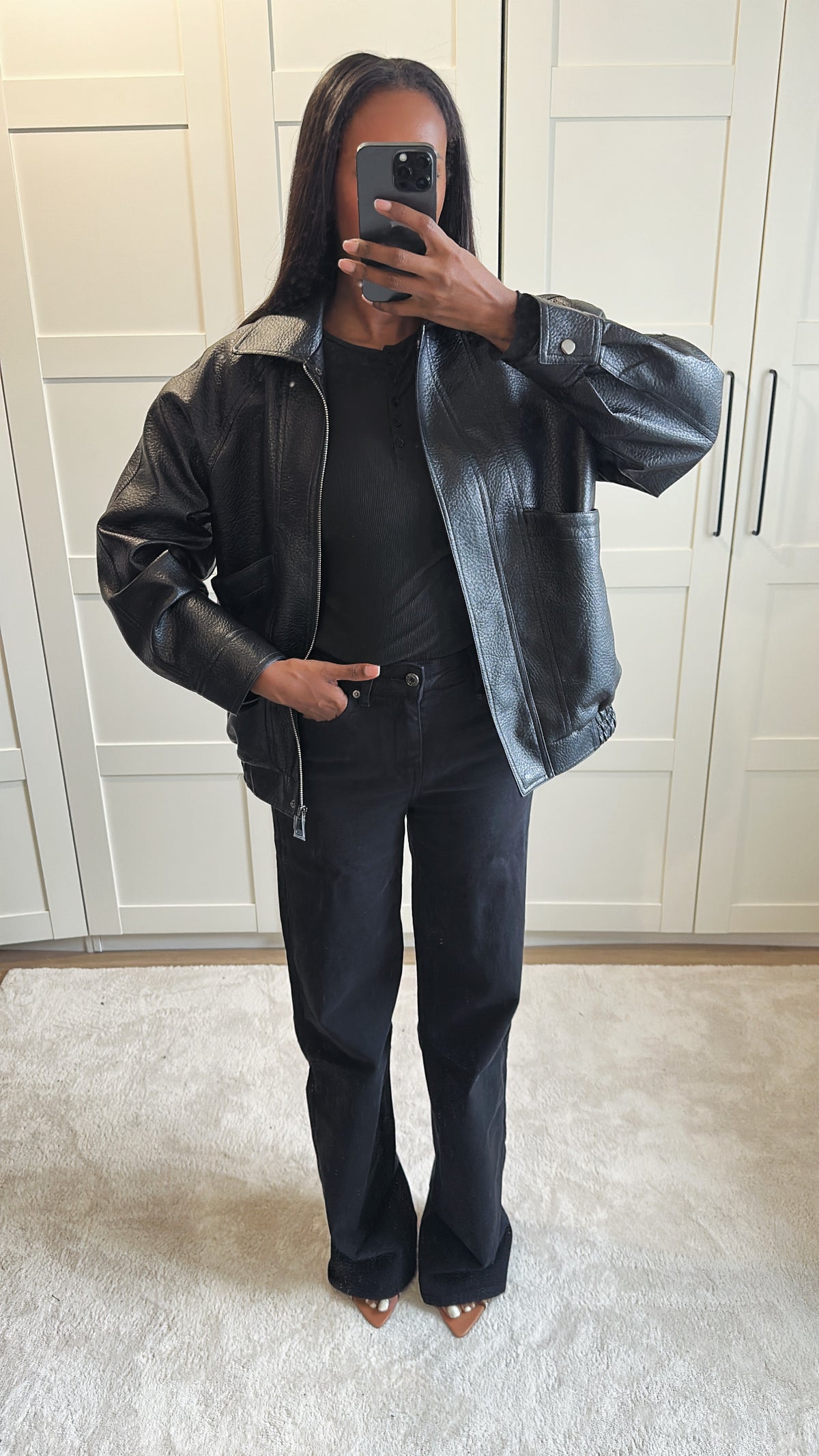 Jeans Tall Noir