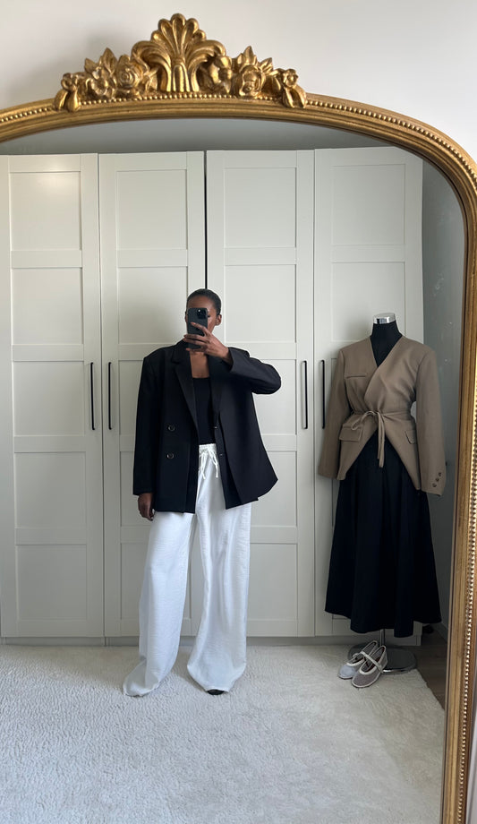 Blazer oversize doublé